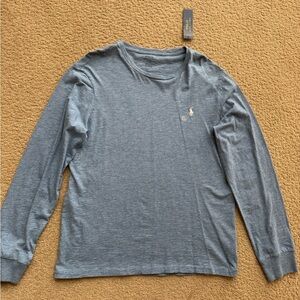 Blue Long Sleeve Shirt